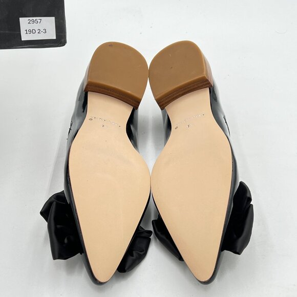 XYD Women's Flats I Ballet Flats for Women I Pointed Toe Flats for Women I Bow - Picture 6 of 7